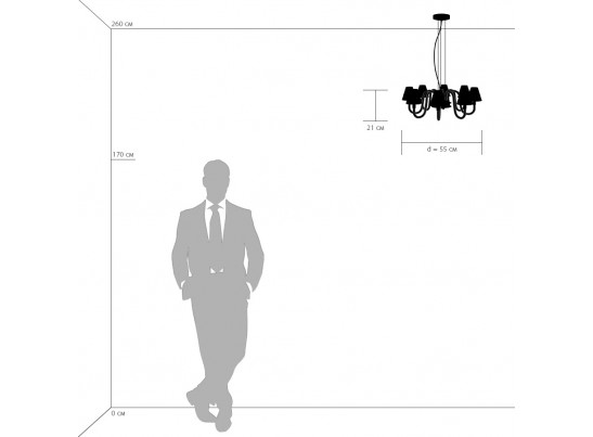 Люстра подвесная Bianco Lightstar 760086 в Каменске-Уральском