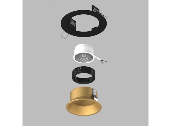 Комплект со светильником Domino Lightstar D61703BMOD в Каменске-Уральском