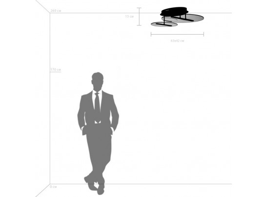 Люстра потолочная Acrile Lightstar 738053 в Каменске-Уральском