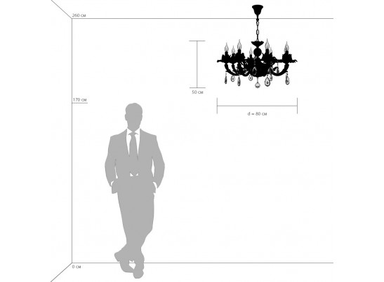 Люстра подвесная Anemone Osgona 714084 в Каменске-Уральском