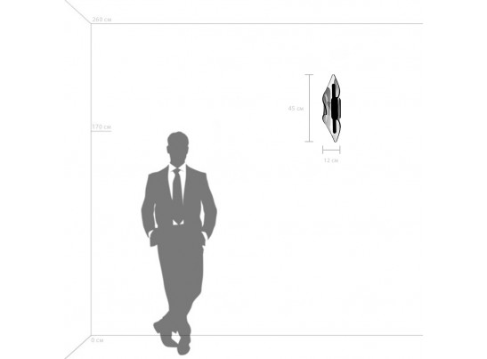 Бра Varese Lightstar 731653 в Каменске-Уральском