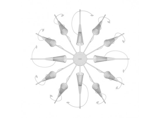 Люстра потолочная Aereo Lightstar 711120 в Каменске-Уральском