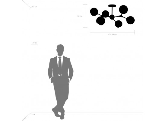 Люстра потолочная Beta Lightstar 785067 в Каменске-Уральском