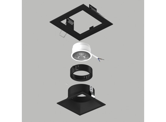 Комплект со светильником Domino Lightstar D51707BMOD в Каменске-Уральском