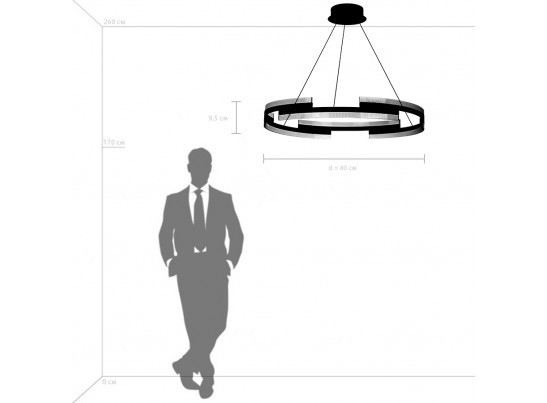 Люстра подвесная Rotonda Lightstar 736333 в Каменске-Уральском