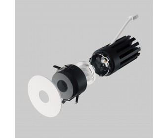 Светильник светодиодный встраиваемый высокого качества света с низким уровнем дискомфорта Spira Slim Lightstar 074436