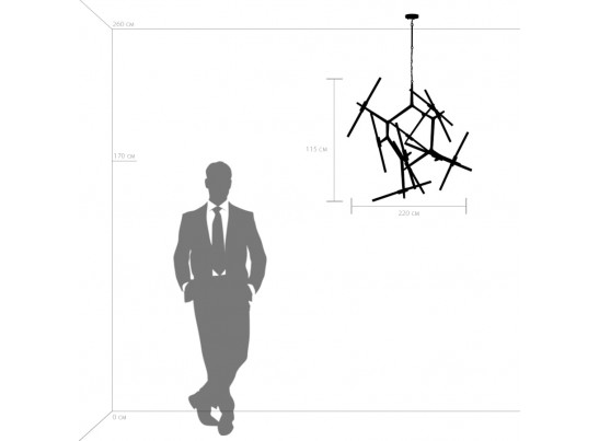 Люстра подвесная Struttura Lightstar 742207 в Каменске-Уральском