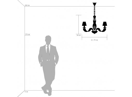 Люстра подвесная Alveare Osgona 702082 в Каменске-Уральском