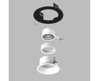 Комплект со светильником Domino Lightstar D61706WMOD
