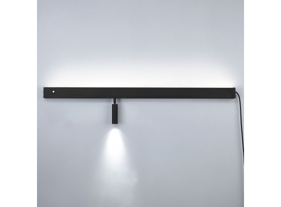 Светильник настенный 230В (2000мм) бэк-лайт 24В 10Вт+спот-лайт 24В 7Вт Fiume Spot Lightstar 810657 в Каменске-Уральском