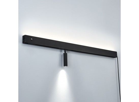 Светильник настенный 230В (2000мм) бэк-лайт 24В 10Вт+спот-лайт 24В 7Вт Fiume Spot Lightstar 810657 в Каменске-Уральском