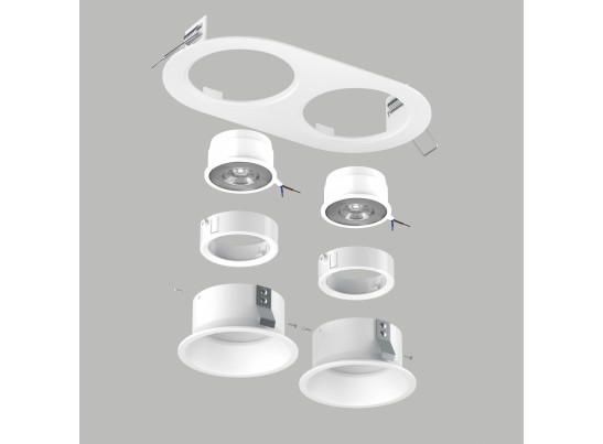 Комплект со светильником Domino Lightstar D6560606WMOD в Каменске-Уральском