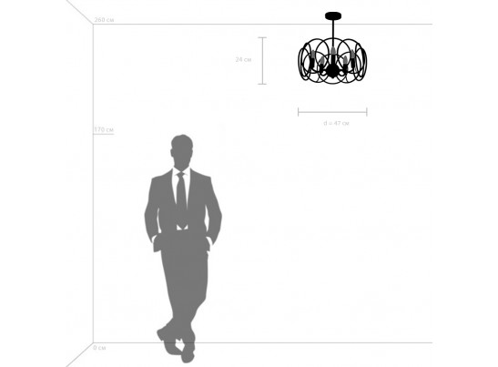 Люстра потолочная Regolo Lightstar Premium 713053 в Каменске-Уральском