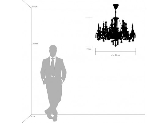 Люстра подвесная Campana Osgona 716154 в Каменске-Уральском