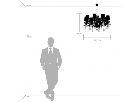 Люстра подвесная Acesso Osgona 721083 в Каменске-Уральском