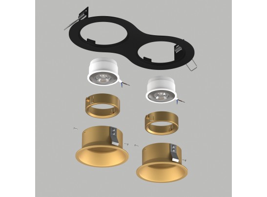 Комплект со светильником Domino Lightstar D6270303GMOD в Каменске-Уральском