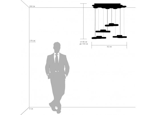 Подвес Favo Lightstar 750264 в Каменске-Уральском