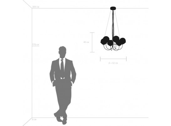 Люстра подвесная Globo Lightstar 803267 в Каменске-Уральском