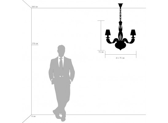 Люстра подвесная Alveare Osgona 702102 в Каменске-Уральском
