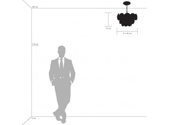 Люстра подвесная Circo Lightstar 797094 в Каменске-Уральском