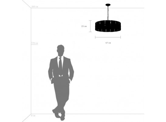Люстра подвесная Novara Lightstar 713287 в Каменске-Уральском