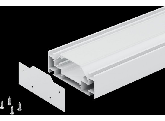 Профиль встраиваемый в натяжной потолок под LED ленту до 30мм либо под трек Barra (1упаковка=6шт) Barra Base Lightstar 502420-6AI в Каменске-Уральском