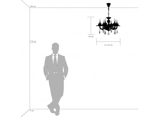 Люстра подвесная Anemone Osgona 714064 в Каменске-Уральском