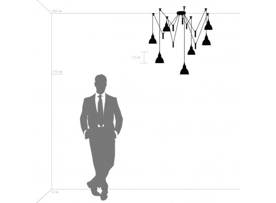 Подвес Acrobata Lightstar 761076 в Каменске-Уральском