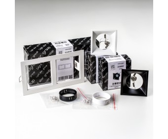 Комплект со светильником Domino Lightstar D5260607WBMOD