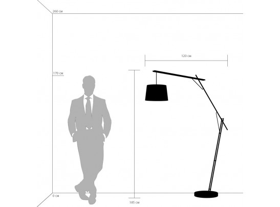 Торшер Sesso Lightstar 808717 в Каменске-Уральском