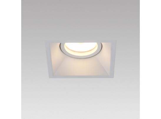 Комплект из светильника и рамки DOMINO QUAD MR16 БЕЛЫЙ в Каменске-Уральском