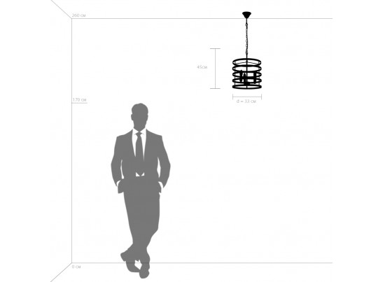 Люстра подвесная Epsilon Lightstar 735030 в Каменске-Уральском