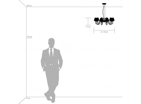 Люстра подвесная Bianco Lightstar 760106 в Каменске-Уральском