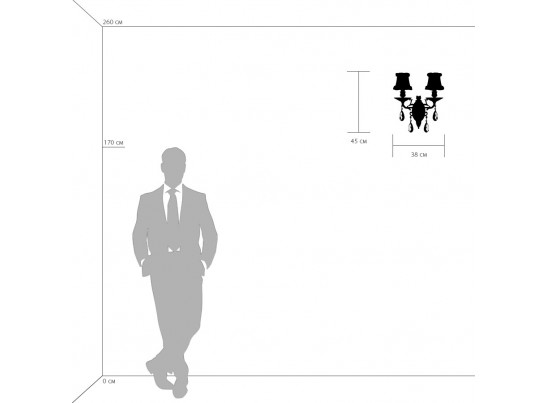 Бра Fiocco Osgona 701621 в Каменске-Уральском