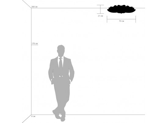Плафон потолочный Lobo Lightstar 804040 в Каменске-Уральском
