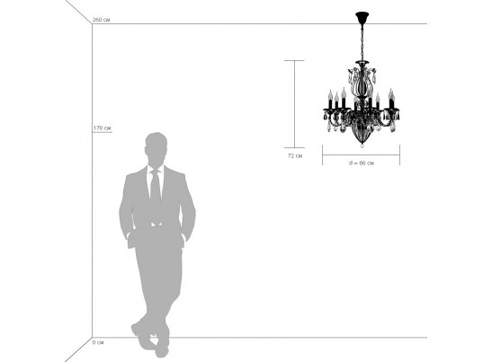 Люстра подвесная Schon Osgona 790114 в Каменске-Уральском