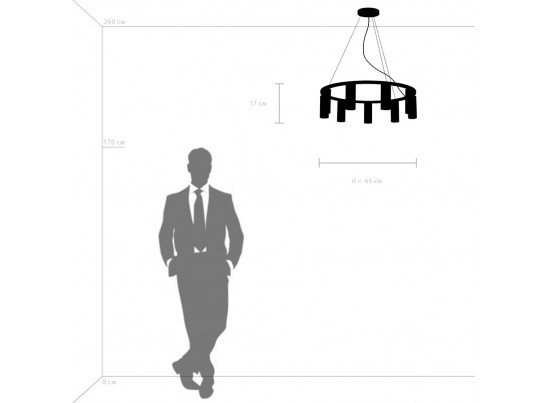Люстра подвесная Roma Lightstar 718093 в Каменске-Уральском