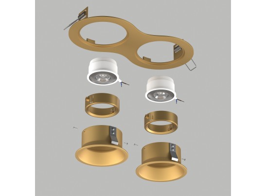 Комплект со светильником Domino Lightstar D6230303GMOD в Каменске-Уральском