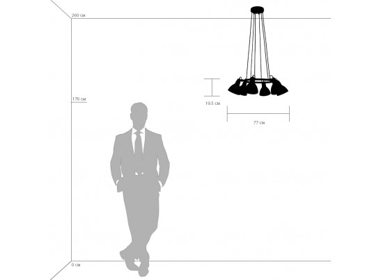 Подвес Acrobata Lightstar 761167 в Каменске-Уральском