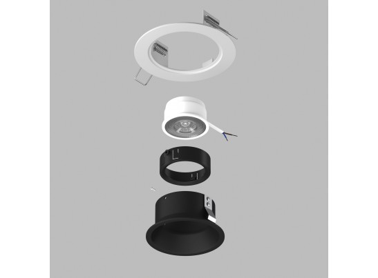 Комплект со светильником Domino Lightstar D61607BMOD в Каменске-Уральском