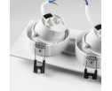Рамка термостойкая PVC д/крепления LED источника света в подвесном потолке Singo Lightstar 012626 в Каменске-Уральском