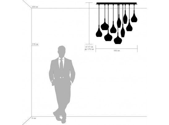Подвес Pentola Lightstar 803125 в Каменске-Уральском