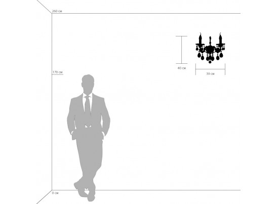Бра Champa nero Osgona 879627 в Каменске-Уральском