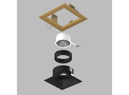 Комплект со светильником Domino Lightstar D51307BMOD в Каменске-Уральском