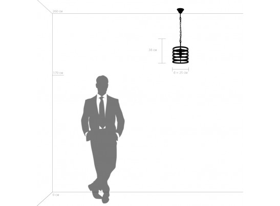Люстра подвесная Epsilon Lightstar 735010 в Каменске-Уральском