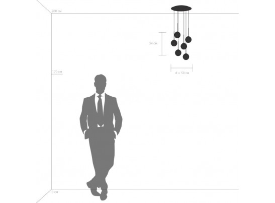 Подвес Bari Lightstar 815260 в Каменске-Уральском