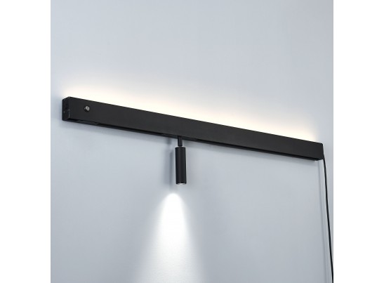 Светильник настенный 230В (1000мм) бэк-лайт 24В 5Вт+спот-лайт 24В 7Вт Fiume Spot Lightstar 810647 в Каменске-Уральском