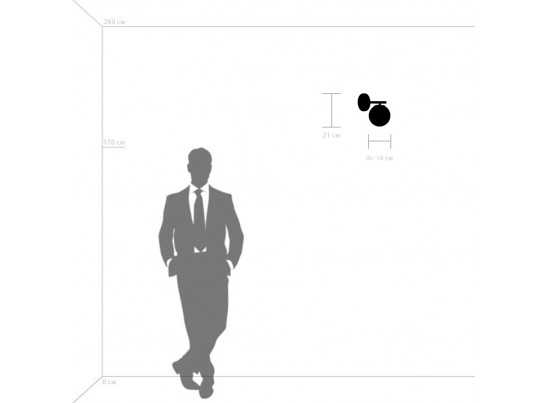 Бра Croco Lightstar 815517 в Каменске-Уральском