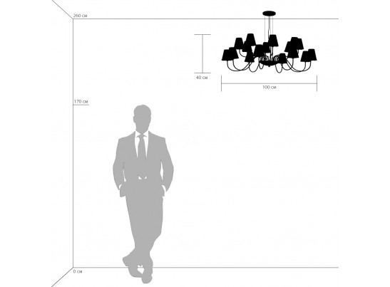 Люстра подвесная Diafano Lightstar 758162 в Каменске-Уральском