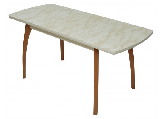 Стол VIZYON крем/ орех 140 см M-city в Каменске-Уральском